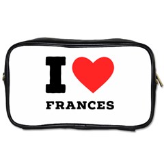 I Love Frances  Toiletries Bag (two Sides) by ilovewhateva