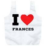 I love Frances  Full Print Recycle Bag (XXL) Front