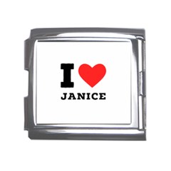 I Love Janice Mega Link Italian Charm (18mm) by ilovewhateva