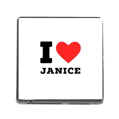 I Love Janice Memory Card Reader (square 5 Slot) by ilovewhateva