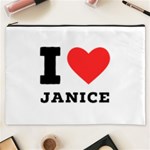 I love janice Cosmetic Bag (XXXL) Front