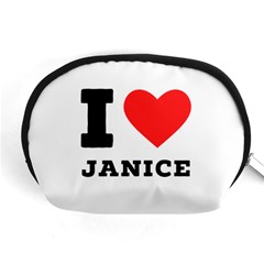 I Love Janice Accessory Pouch (medium) by ilovewhateva