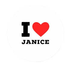 I Love Janice Mini Round Pill Box by ilovewhateva