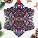 Blend IV Snowflake Ornament (Two Sides) Front