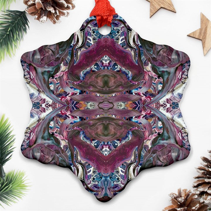 Blend IV Snowflake Ornament (Two Sides)