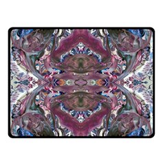 Blend Iv Fleece Blanket (small) by kaleidomarblingart