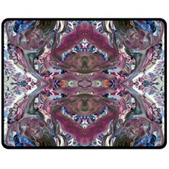 Blend Iv Fleece Blanket (medium) by kaleidomarblingart