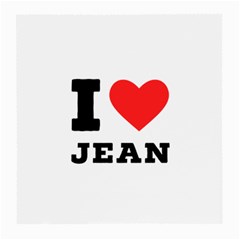 I Love Jean Medium Glasses Cloth by ilovewhateva