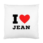 I love jean Standard Cushion Case (One Side) Front