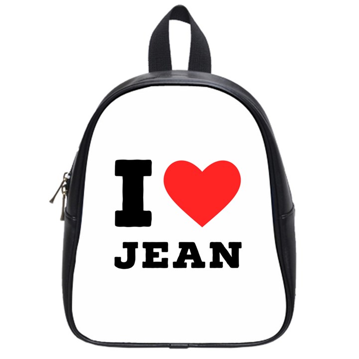 I love jean School Bag (Small)