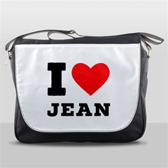 I Love Jean Messenger Bag by ilovewhateva