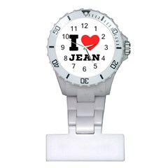 I Love Jean Plastic Nurses Watch by ilovewhateva