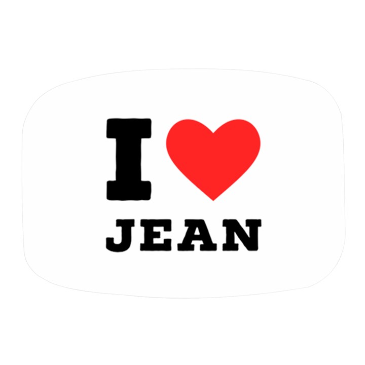 I love jean Mini Square Pill Box