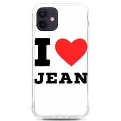 I Love Jean Iphone 12/12 Pro Tpu Uv Print Case by ilovewhateva