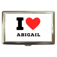 I Love Abigail  Cigarette Money Case by ilovewhateva