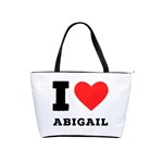 I love Abigail  Classic Shoulder Handbag Front