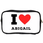 I love Abigail  Toiletries Bag (One Side) Front