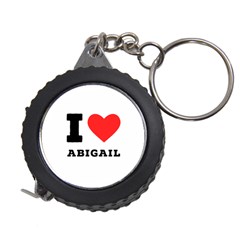 I Love Abigail  Measuring Tape by ilovewhateva