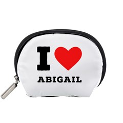 I Love Abigail  Accessory Pouch (small) by ilovewhateva