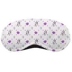 Background Hexagram Spiral Sleeping Mask by Semog4