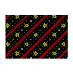 Background Pattern Texture Design Crystal Sticker (a4)