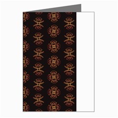 Pattern Floral Texture Icons Greeting Cards (pkg Of 8) by Semog4