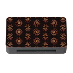 Pattern Floral Texture Icons Memory Card Reader With Cf