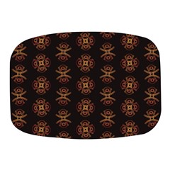 Pattern Floral Texture Icons Mini Square Pill Box