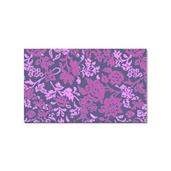 Background Pattern Flower Texture Sticker (rectangular) by Semog4