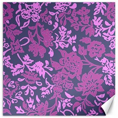 Background Pattern Flower Texture Canvas 12  X 12 