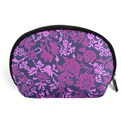 Background Pattern Flower Texture Accessory Pouch (large) by Semog4