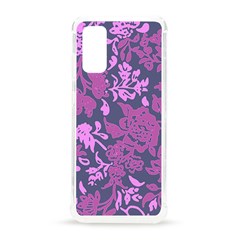 Background Pattern Flower Texture Samsung Galaxy S20 6 2 Inch Tpu Uv Case by Semog4