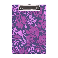 Background Pattern Flower Texture A5 Acrylic Clipboard