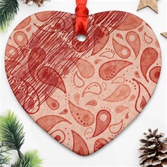 Tribal Background Pattern Texture Design Ornament (heart)