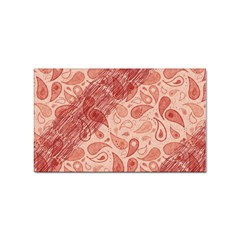 Tribal Background Pattern Texture Design Sticker Rectangular (100 Pack) by Semog4