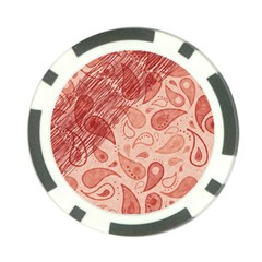 Tribal Background Pattern Texture Design Poker Chip Card Guard by Semog4