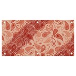 Tribal Background Pattern Texture Design Banner and Sign 6  x 3  Front