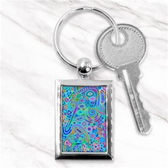 Tribal Pattern Pattern Key Chain (rectangle) by Semog4