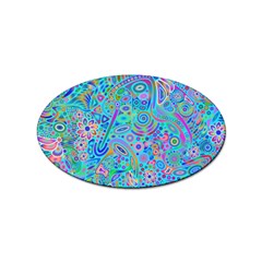 Tribal Pattern Pattern Sticker (oval)