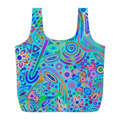 Tribal Pattern Pattern Full Print Recycle Bag (l)