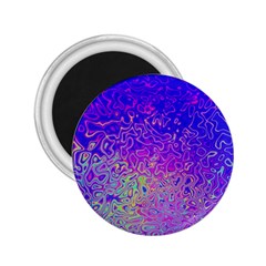 Psychedelic Retrovintage Colorful 2 25  Magnets