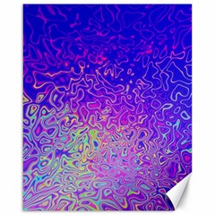 Psychedelic Retrovintage Colorful Canvas 16  X 20  by Semog4