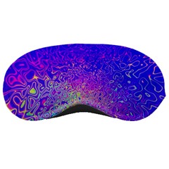 Psychedelic Retrovintage Colorful Sleeping Mask by Semog4