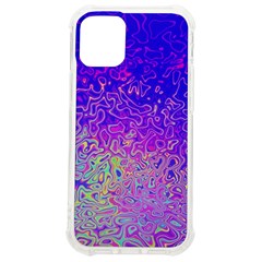 Psychedelic Retrovintage Colorful Iphone 12 Mini Tpu Uv Print Case	