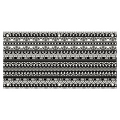 Tribal Zentangle Line Pattern Banner And Sign 6  X 3 