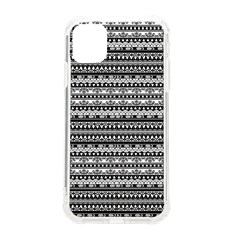 Tribal Zentangle Line Pattern Iphone 11 Tpu Uv Print Case by Semog4