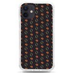 Pattern Decorative Elements Silver iPhone 12 mini TPU UV Print Case	 Front