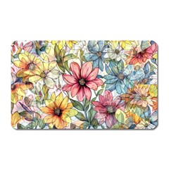 Flower Nature Floral Spring Magnet (rectangular)