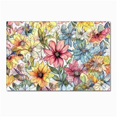 Flower Nature Floral Spring Postcard 4 x 6  (pkg Of 10) by Semog4