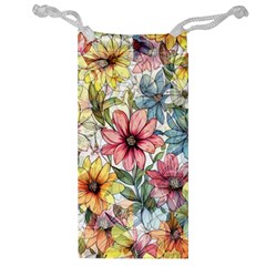 Flower Nature Floral Spring Jewelry Bag